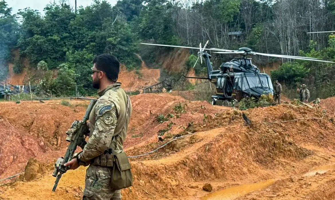 ``A boiada não passa mais´´: PF deflagra operação de combate à mineração ilegal de ouro